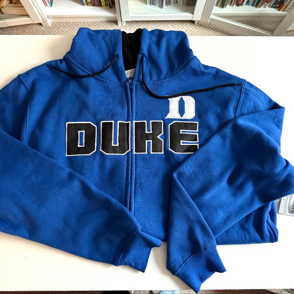 Stadium Athletics Duke University Sweatshirt Hoodie NEW Size XL